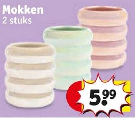 Mokken 2 stuks