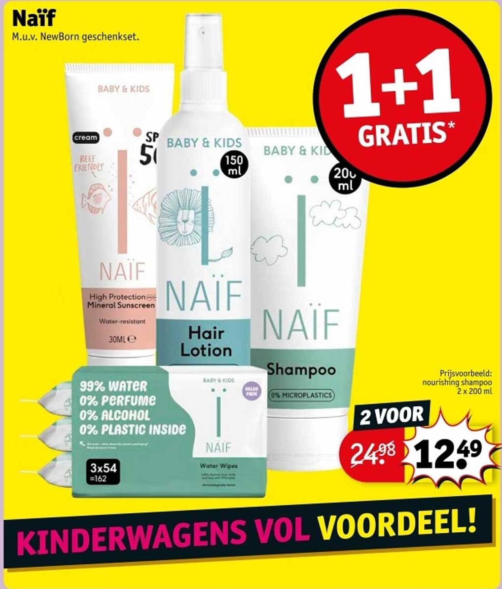 Naïf NewBorn geschenkset