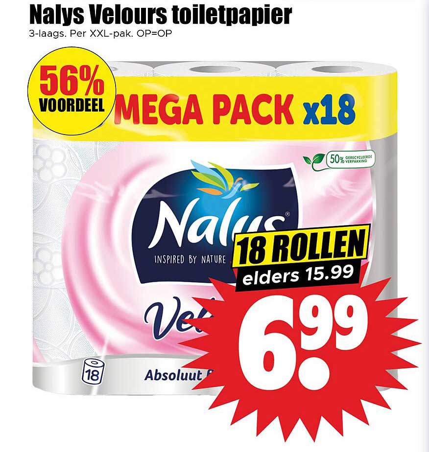 Nalys Velours toiletpapier
