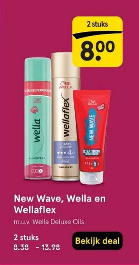 New Wave, Wella en Wellaflex