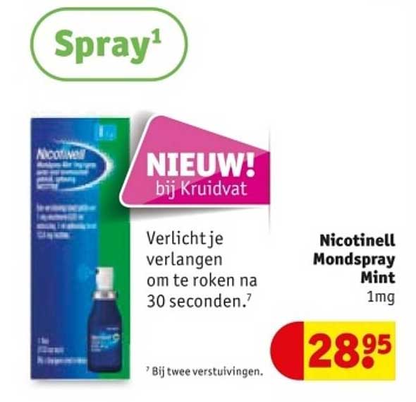 Nicotinell Mondspray Mint 1mg