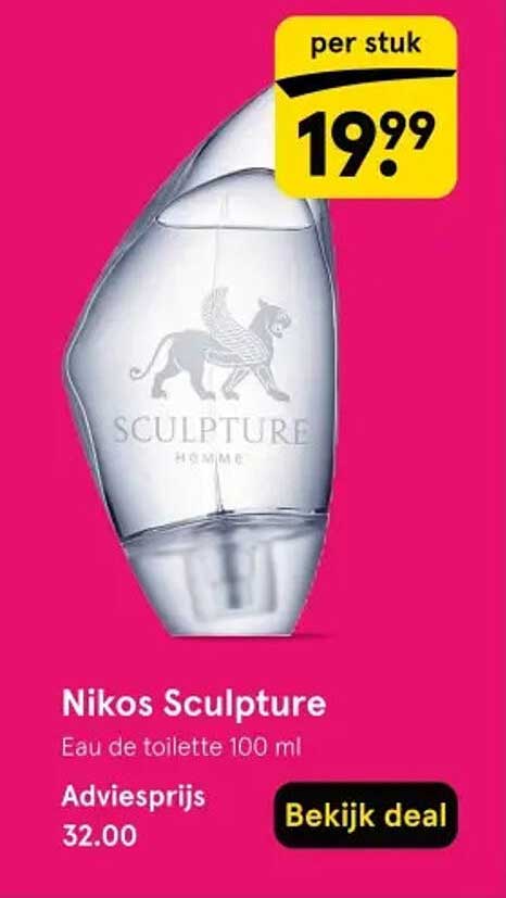 Nikos Sculpture Eau de toilette 100 ml
