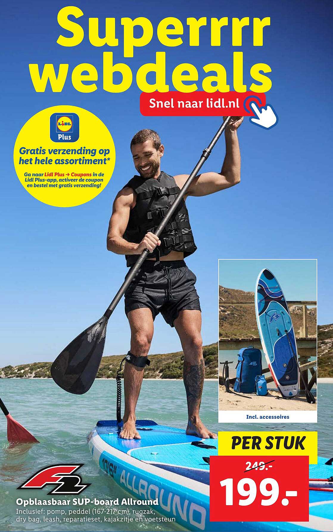 Opblaasbaar SUP-board Allround