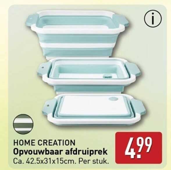 Opvouwbaar afdruiprek