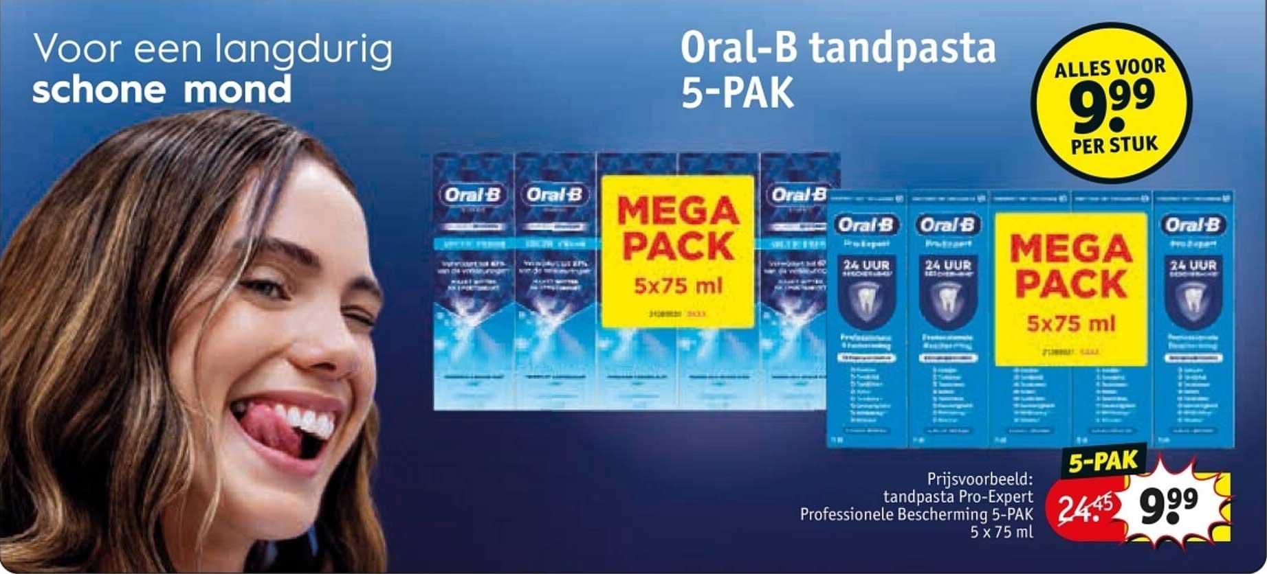 Oral-B tandpasta 5-PAK