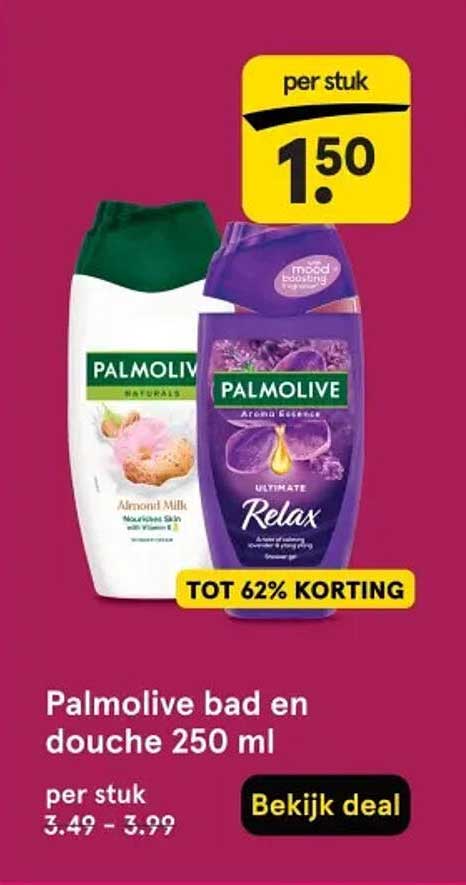Palmolive bad en douche 250 ml