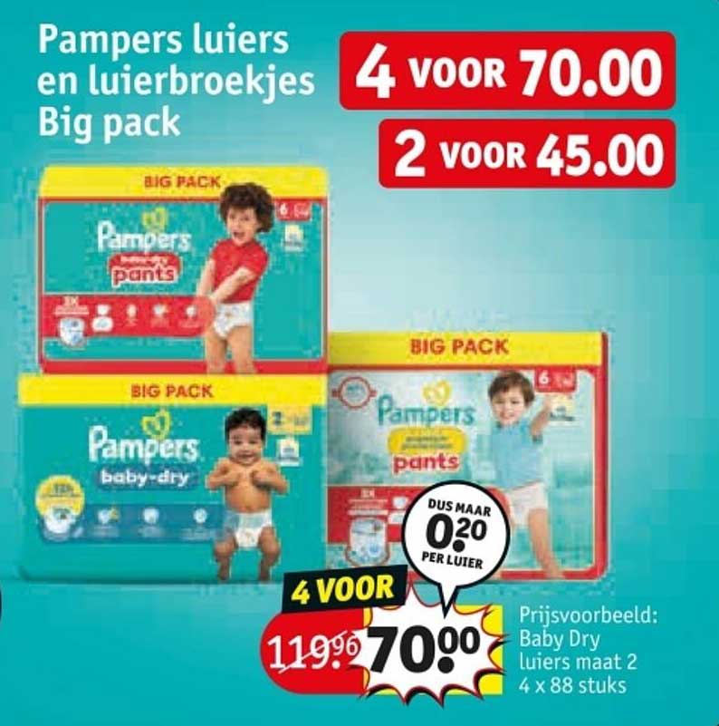 Pampers luiers en luierbroekjes Big pack