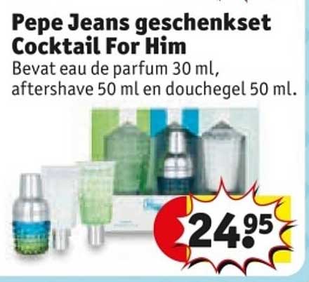 Pepe Jeans geschenkset Cocktail For Him