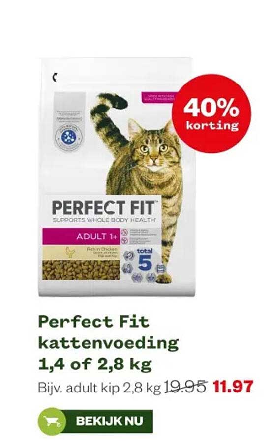 Perfect Fit kattenvoeding 1,4 of 2,8 kg