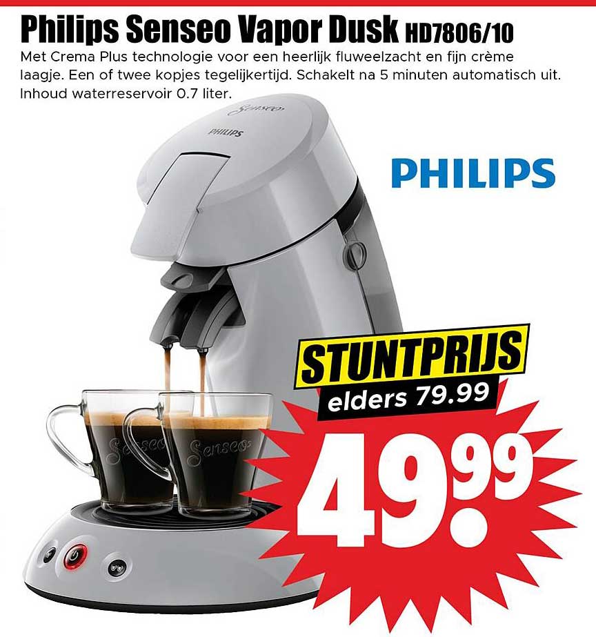 Philips Senseo Vapor Dusk HD7806/10