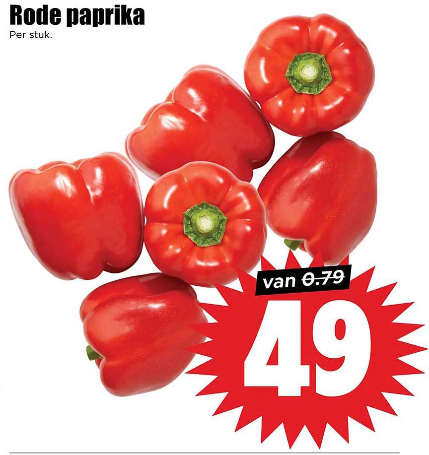 Rode paprika