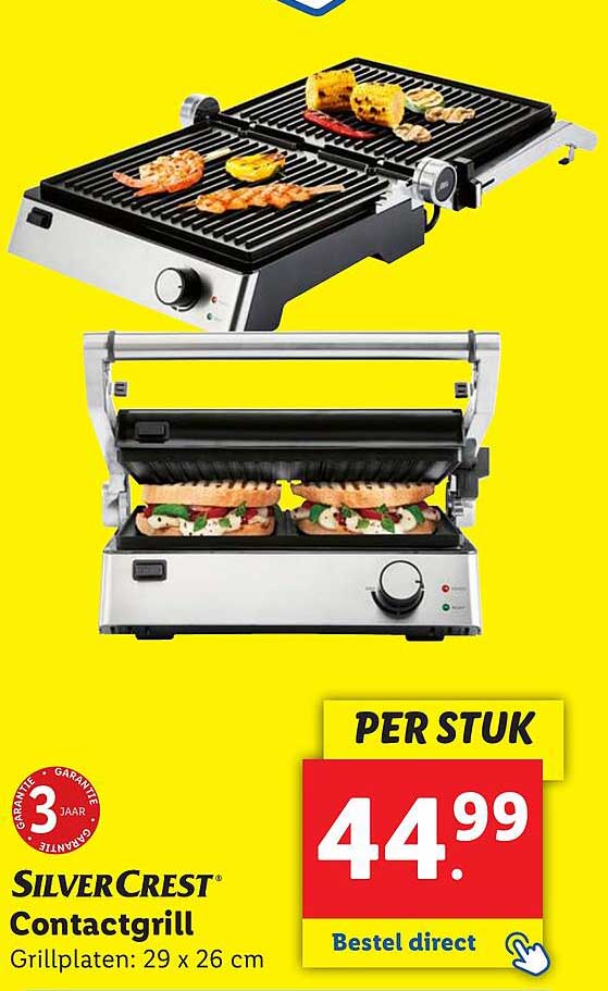 SILVERCREST® Contactgrill