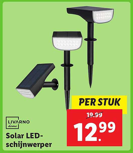 Solar LED-schijnwerper