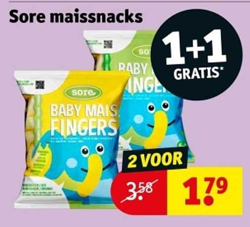 Sore maissnacks