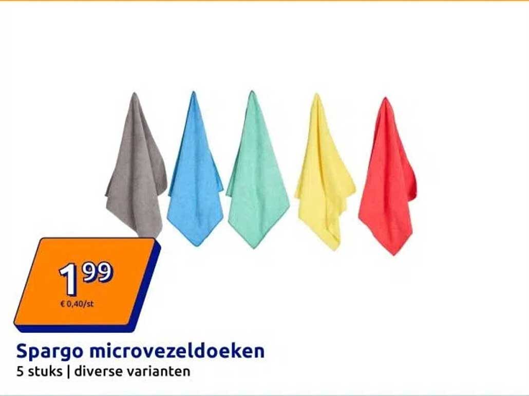 Spargo microvezeldoeken