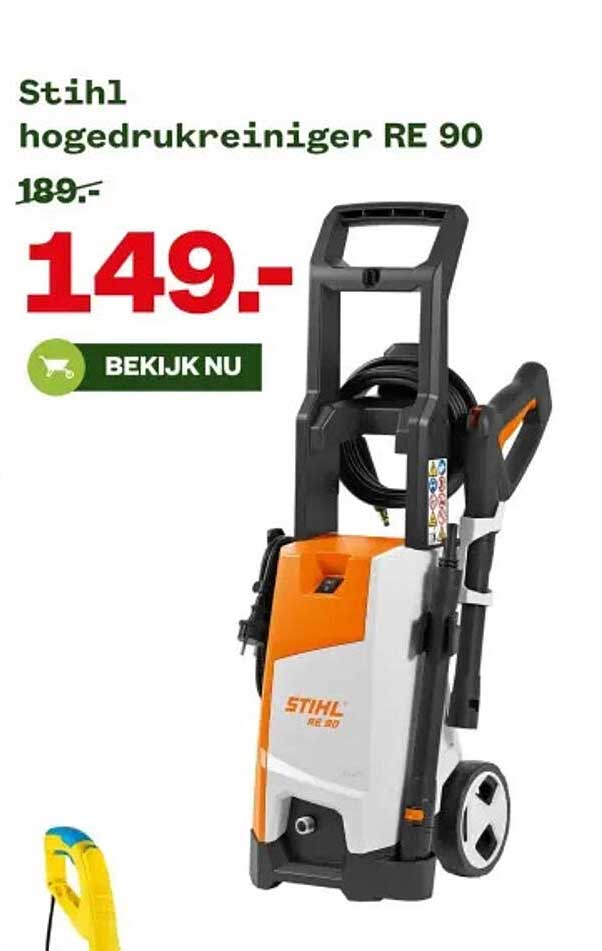 Stihl hogedrukreiniger RE 90