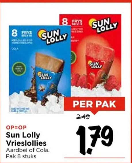 Sun Lolly Vrieslollies