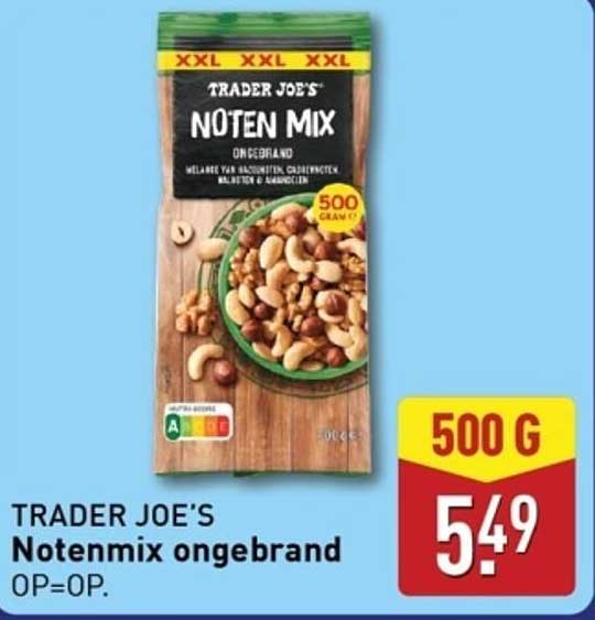 TRADER JOE'S Notenmix ongebrand