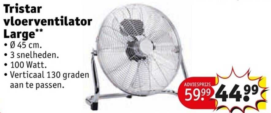 Tristar vloerventilator Large