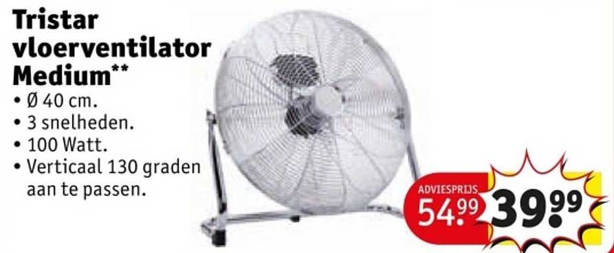 Tristar vloerventilator Medium
