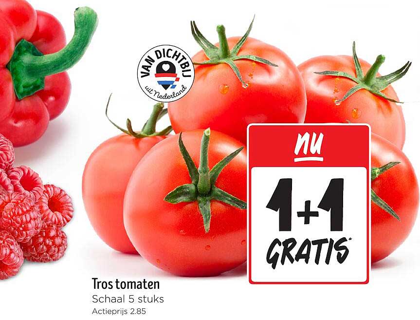 Tros tomaten - Schaal 5 stuks