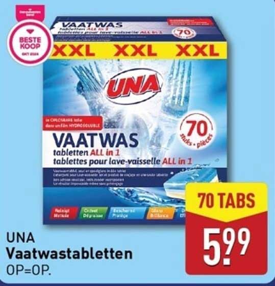 UNA Vaatwastabletten