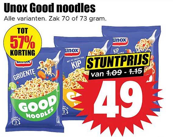 Unox Good noodles
