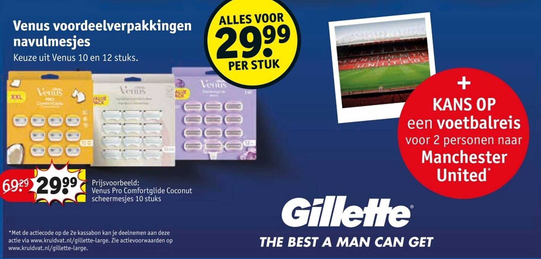 Venus voordeelverpakkingen navulmesjes