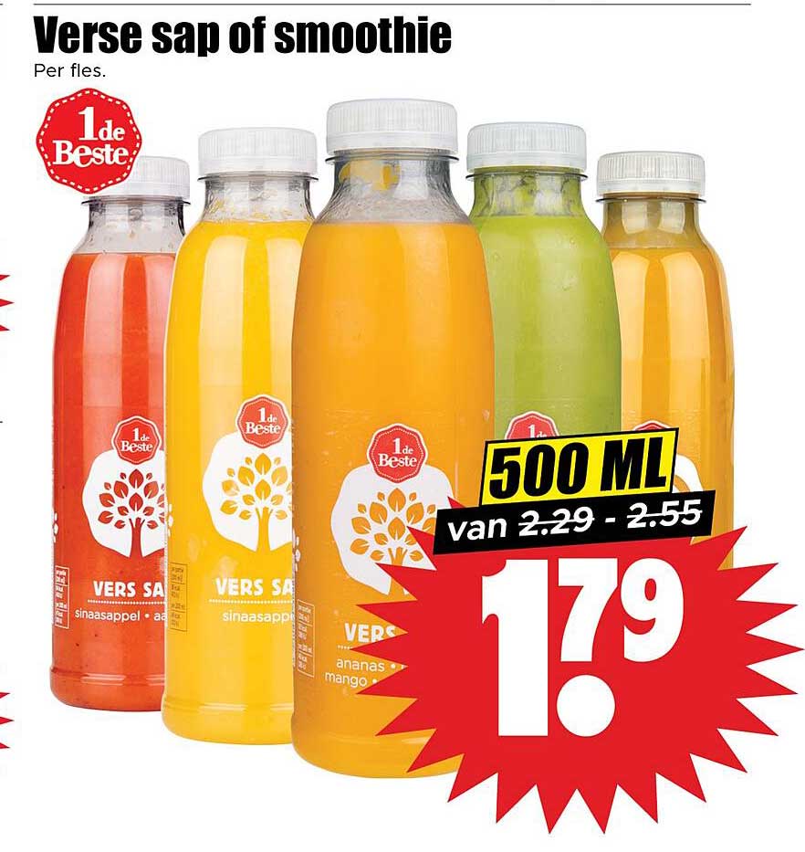 Verse sap of smoothie