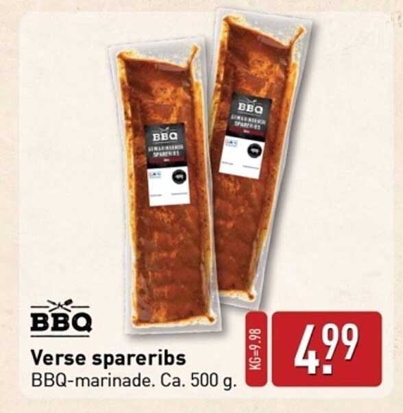 Verse spareribs