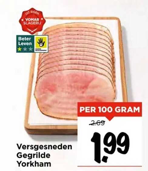 Versgesneden Gegrilde Yorkham