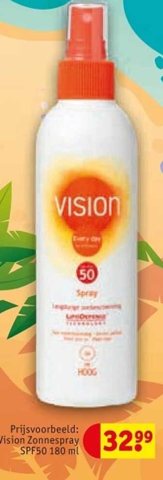 Vision Zonnespray SPF50 180 ml