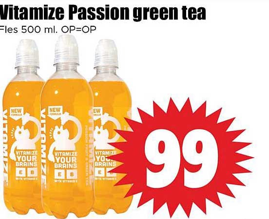 Vitamize Passion green tea 500 ml