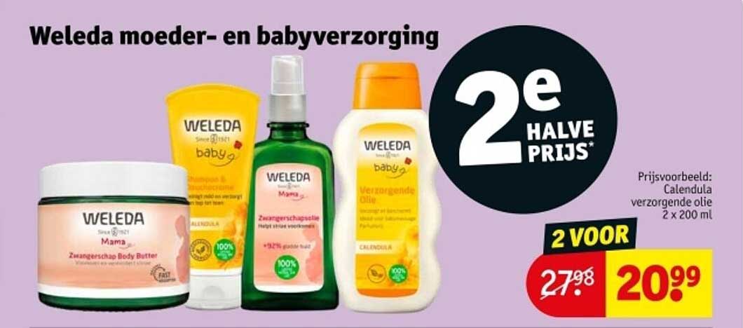 Weleda moeder- en babyverzorging