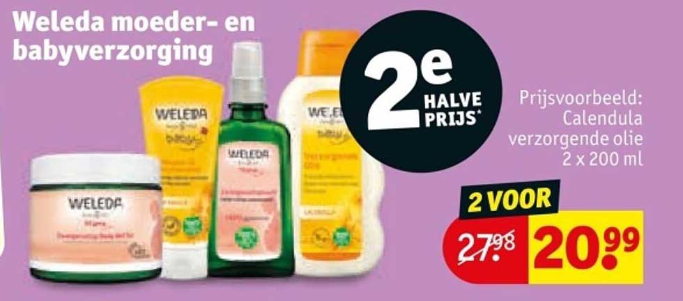 Weleda moeder- en babyverzorging
