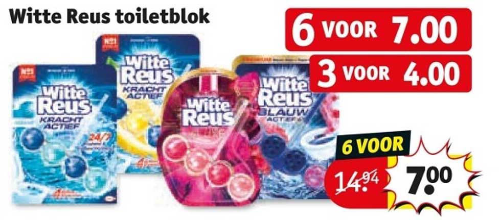Witte Reus toiletblok