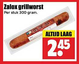 Zalox grillworst