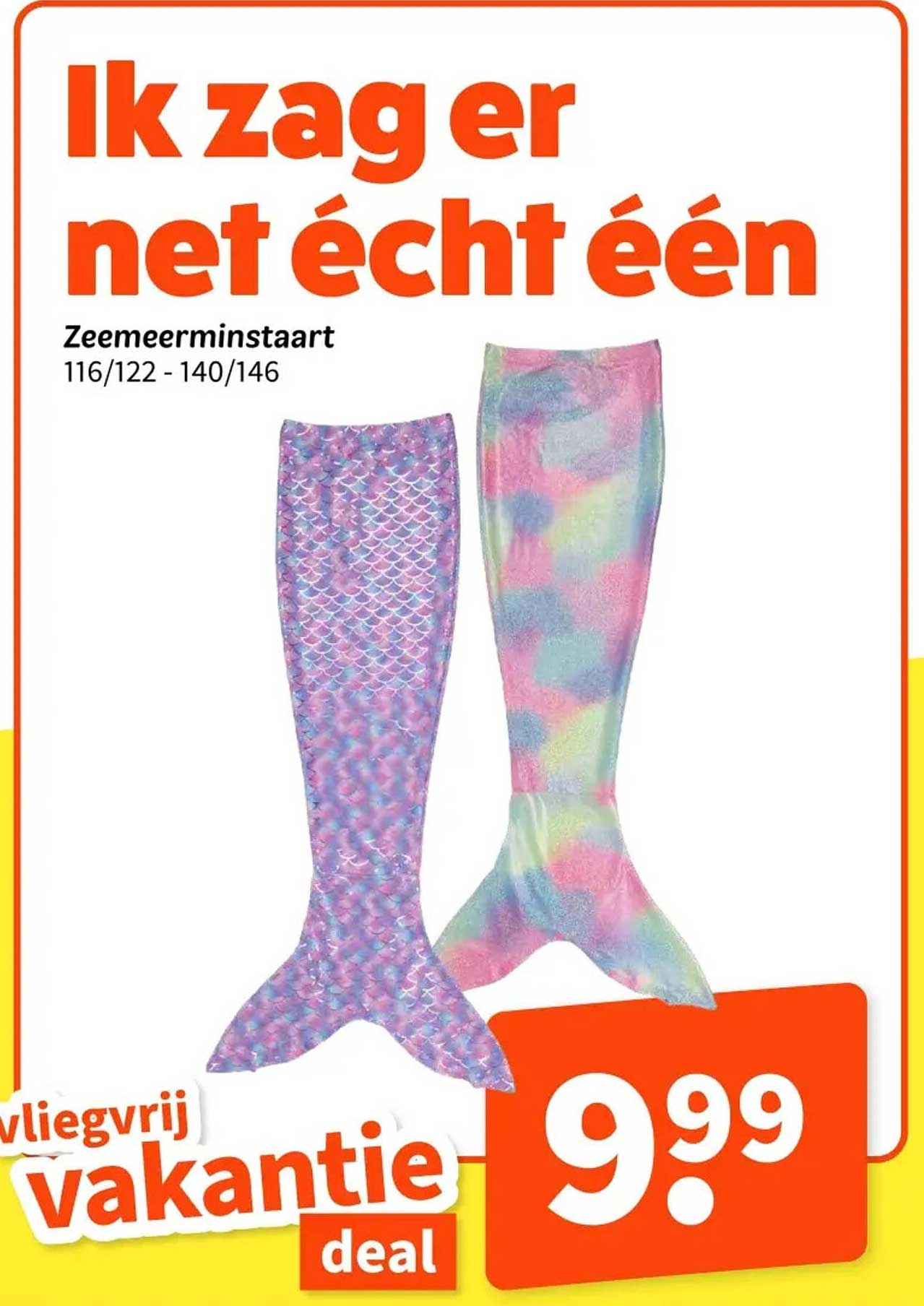 Zeemeerminstaart 116/122 - 140/146