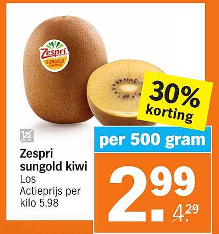 Zespri sungold kiwi