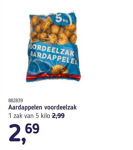 Aardappelen voordeelzak