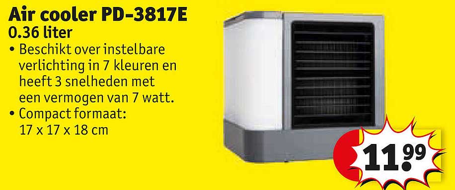 Air cooler PD-3817E 0.36 liter