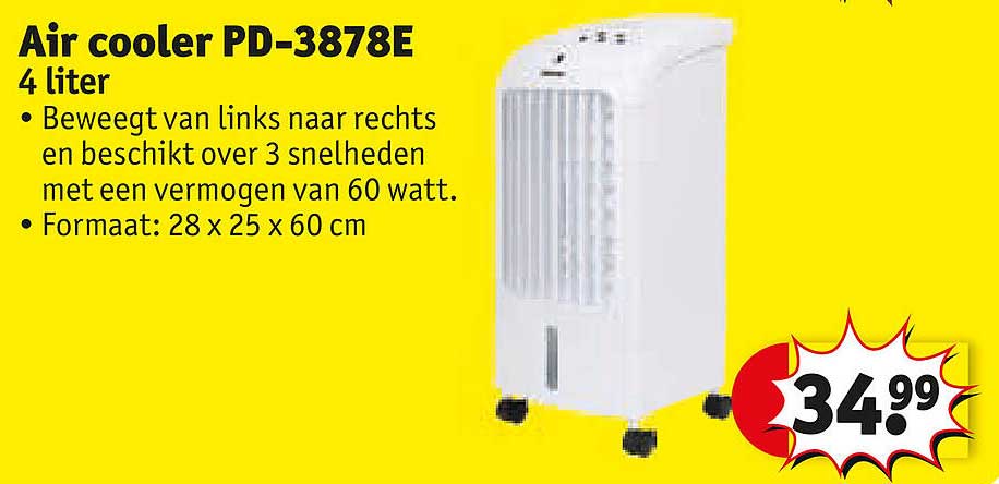 Air cooler PD-3878E 4 liter