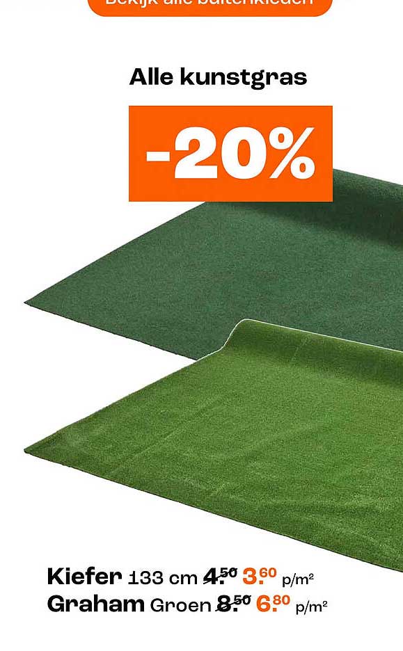 Alle kunstgras -20%