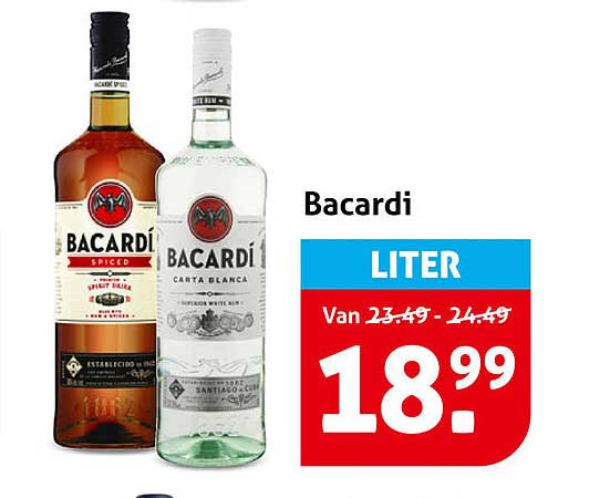 Bacardi LITER