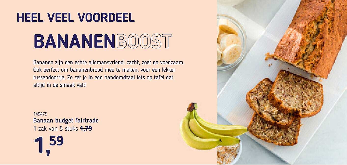 Banaan budget fairtrade