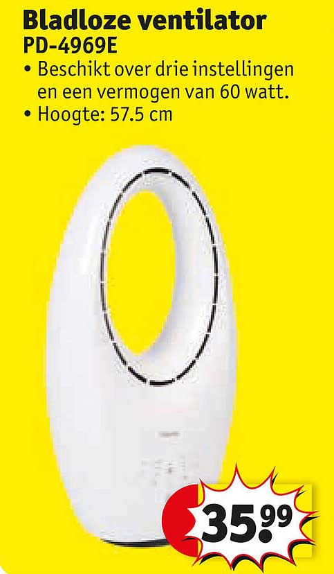 Bladloze ventilator PD-4969E