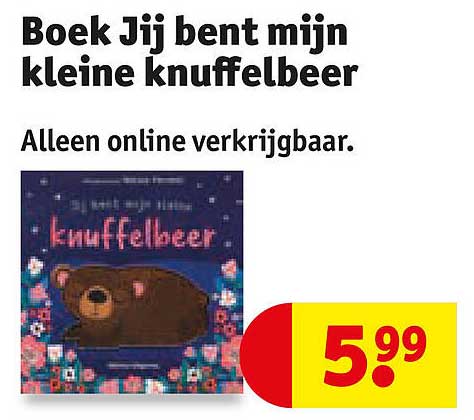 Boek Jij bent mijn kleine knuffelbeer