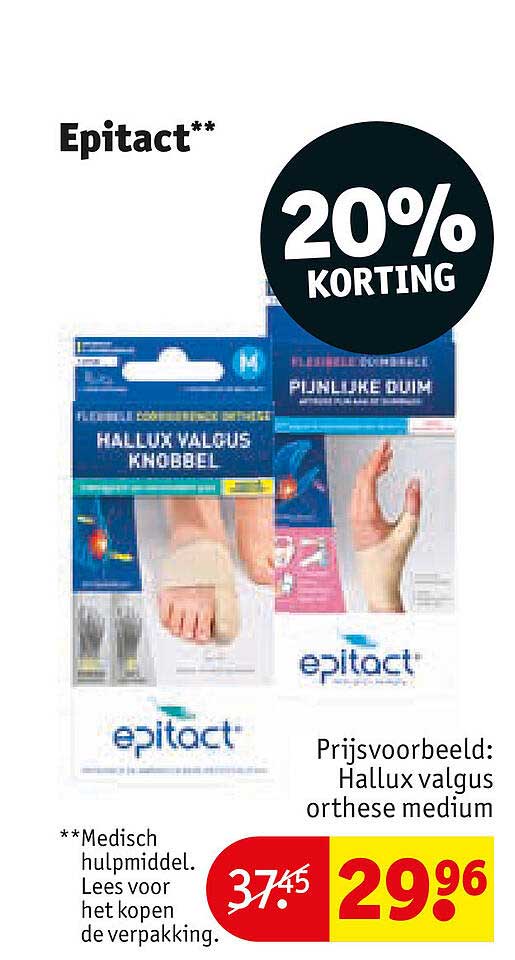 Epitact** 20% korting