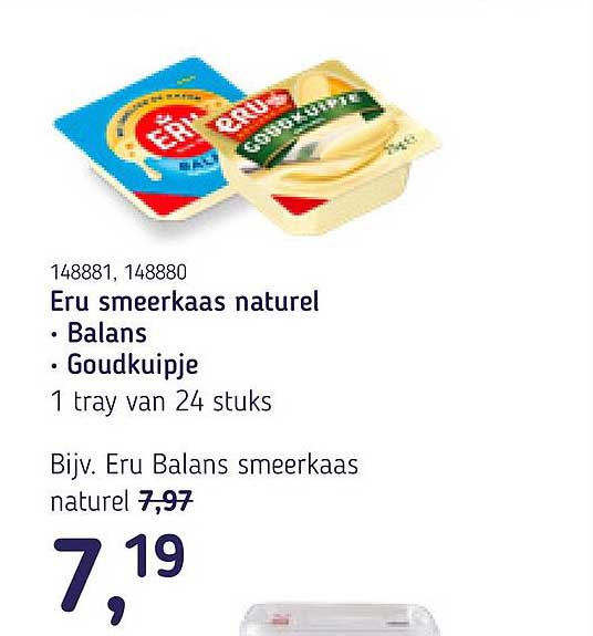 Eru smeerkaas naturel - Balans - Goudkuipje