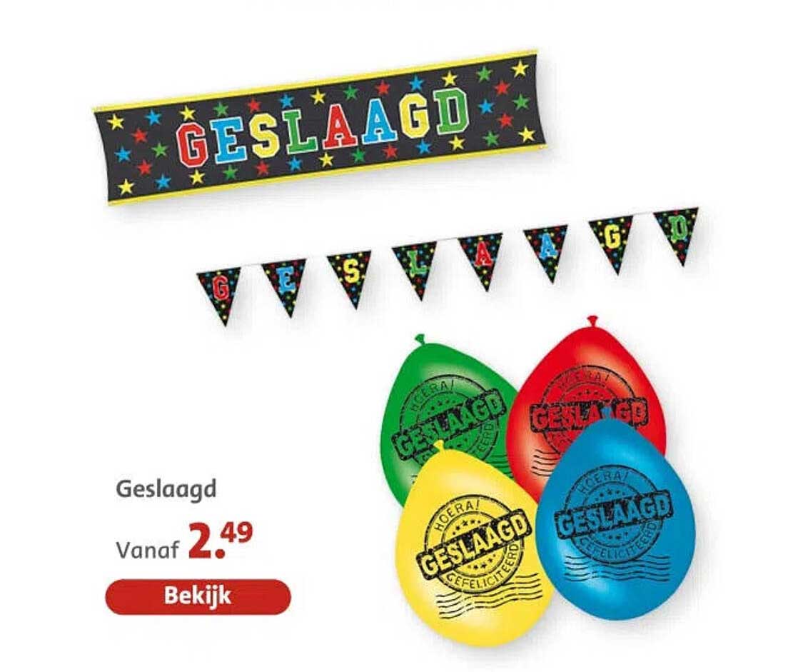 Geslaagd